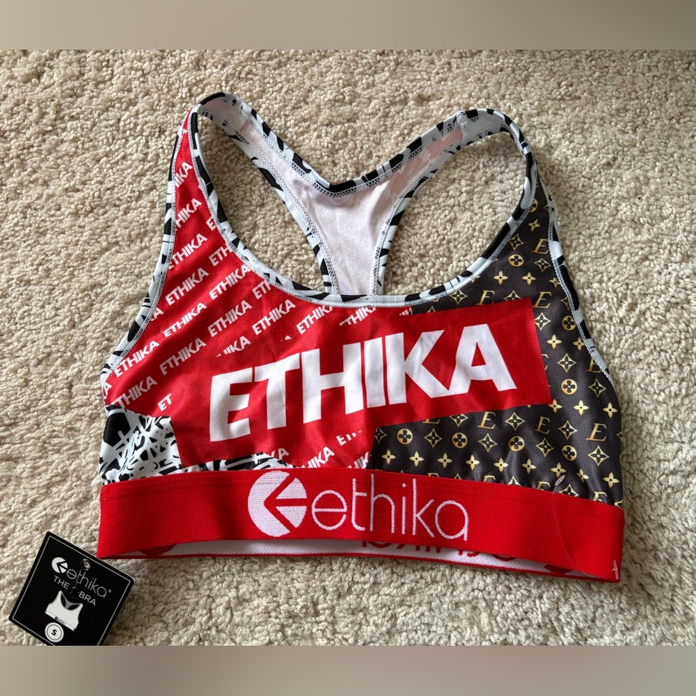 NWT Ethika Sachi Threads Sports Bra